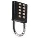thumbnail image 1 of Contraseña Cadlock, 10 Dígitos de Seguridad de Acero Endurecido Para El Gabinete de Gimnasio Toolbox Maleta, 1 of 7