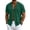 Green, variant on Uwinwear Mens Short Sleeve Shirts Button Up Shirts Linen Cotton Tops V Neck Plain Hawaiian Summer Beach T-Shirt Breathable Casual Wear,Army Green,XXXL