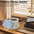 thumbnail image 6 of Gleam Adorn Coffee Mug Warmer Auto Shut Off, 3 Temp Coffee Warmer for Desk, Candle Warmer Plate Safely Melt The Candle Releases Scents,Enjoy Your Warm Coffee Tea,Coffee Gifts for Women Men, 6 of 11