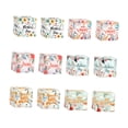 thumbnail image 2 of 12 piezas de cajas de regalo pequeñas cajas de dulces suministros de Pascua suministros de fiesta regalos envolviendo caja de papel de compras dibujos A, 2 of 9