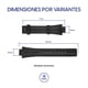 thumbnail image 2 of Correa Para Reloj Festina Original Piel Negro F16184/8, 2 of 4