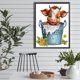 thumbnail image 4 of Pintura de diamante 5D DIY Taladro redondo completo Cubo Vaca Decoración para el hogar (LP670) Hugtrwg  Para estrenar, 4 of 9