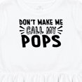 thumbnail image 4 of Inktastic Don't Make Me Call My Pops Girls Toddler Dress, 4 of 5