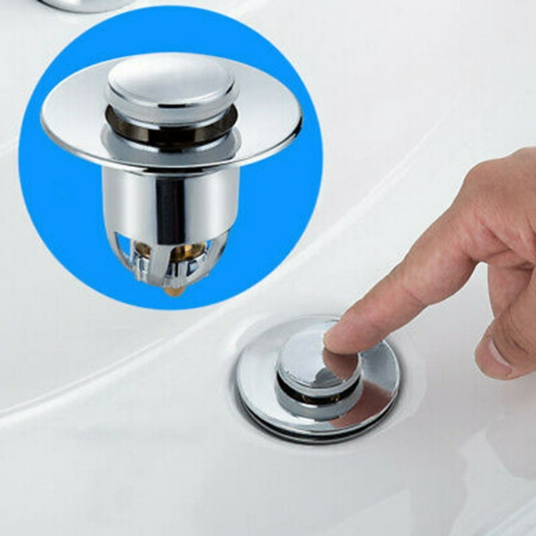 Universal Basin Pop-Up Plug Stopper Kitchen Wash Core Bounce Up Drain  Filter Bathroom Shower Sink Filter Plug Bathtub Stopper - AliExpress