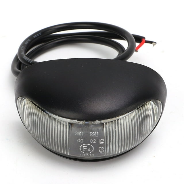 Luz Lateral LED Bajo Consumo De Energía 10-30V Luz De Marcador Lateral LED De Amplio Voltaje Anticolisión Para Autobuses Para Camiones Pesados ANGGREK Otros Vehículos