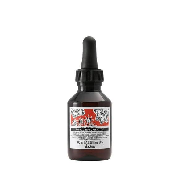 Davines Naturaltech ENERGIZING Superactive Treatment, Reduce Hair Loss, Improve Scalp Tone and Reduce Sebum Production, 3.38 Fl. Oz.