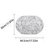 thumbnail image 3 of SLYNSHome Oval Shaped Thermal Insulation Pad, Heat-Resistant Tabletop Protector Mat, Non-Slip Grease-Proof Dining Placemat for Kitchen and Home Use,17.5*12 inch, 3 of 6