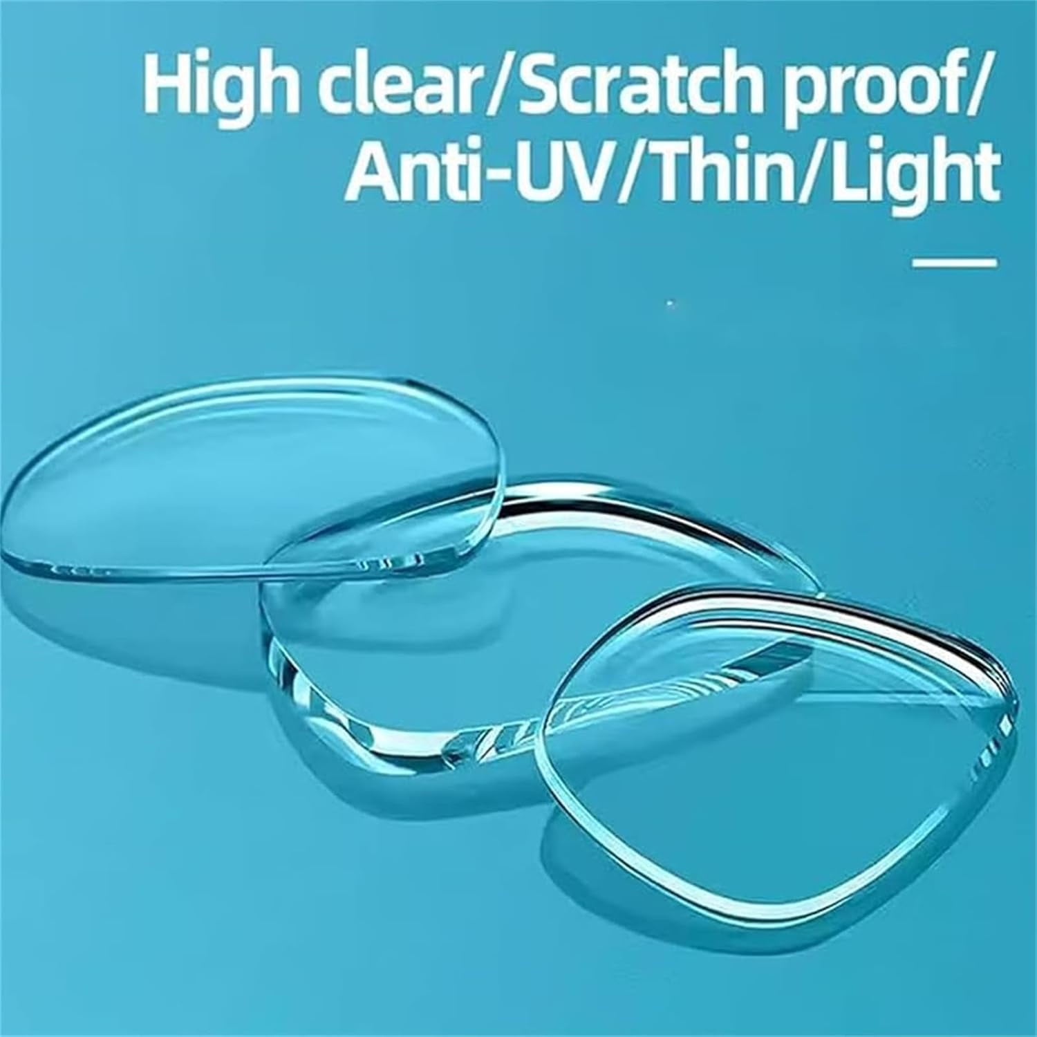 Ultra-Light Multi-Focal Photochromic Reading Glasses, Color-Changing Anti-Blue Light Glasses