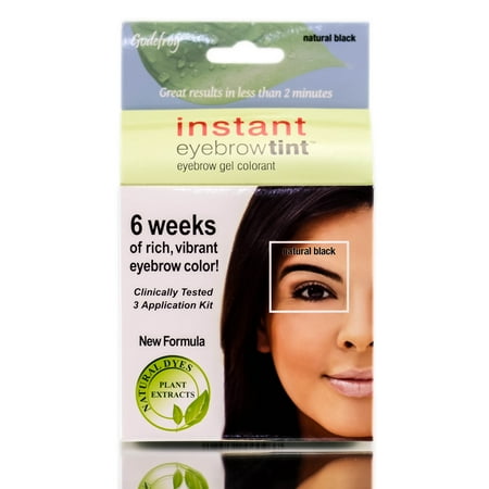 Godefroy Eyebrow Tint Natural Black Godefroy Eyebrow Tint Natural Black