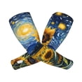 thumbnail image 2 of Balery Starry Sky Sunflower Cooling Arm Sleeves for Men & Women – Breathable, Moisture-Wicking Arm Sleeves for Women, Men & Kids, 2 of 8