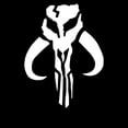 thumbnail image 2 of Men's Star Wars Mandalorian Skull Logo Graphic Tee Black X Large, 2 of 5