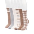 thumbnail image 3 of MUK LUKS Women's Fluffy Dream Crew Socks, 6-Pack, One Size, 3 of 5