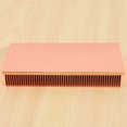thumbnail image 2 of Pure Copper Heatsink 100X50x15mm Skiving Fin Heat Sink Radiator For Electronic RAM Chip LED VGA Cooling Cooler, 2 of 5
