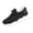 Black, variant on Willtoo Womens Cozy Lined Sneakers Lace Up Warm Plush Casual Walking Shoes Thick Sole Non Slip Athletic Shoes for Cold Weather