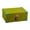 Olive green, variant on Vintage Leather Wrapped Wooden Storage Box For Jewelry Coin Keepsakes Antique Decorative Chest With Lock