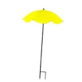 thumbnail image 4 of Cubierta de sombra de plantas, resistencia a la intemperie, sombrilla con estaca de metal, tela de sombra, sombra de jardín para camas de Amarillo, 4 of 8