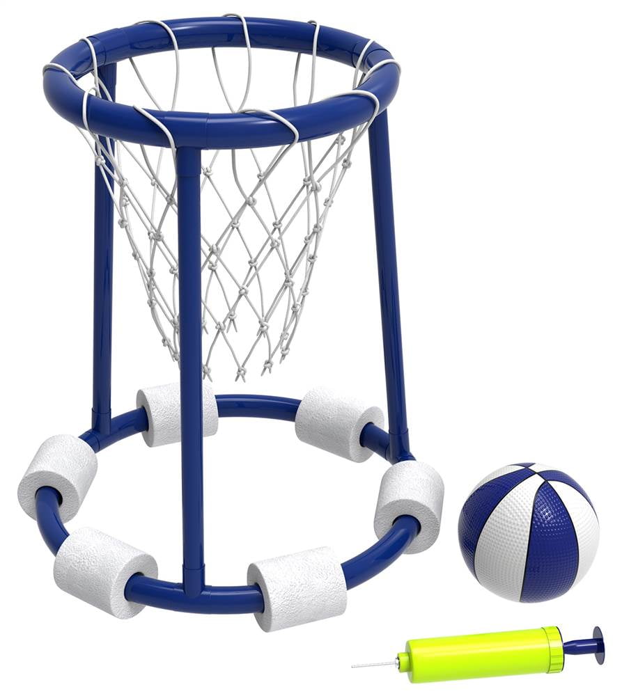 21 in. Pool Basketball Hoop Set