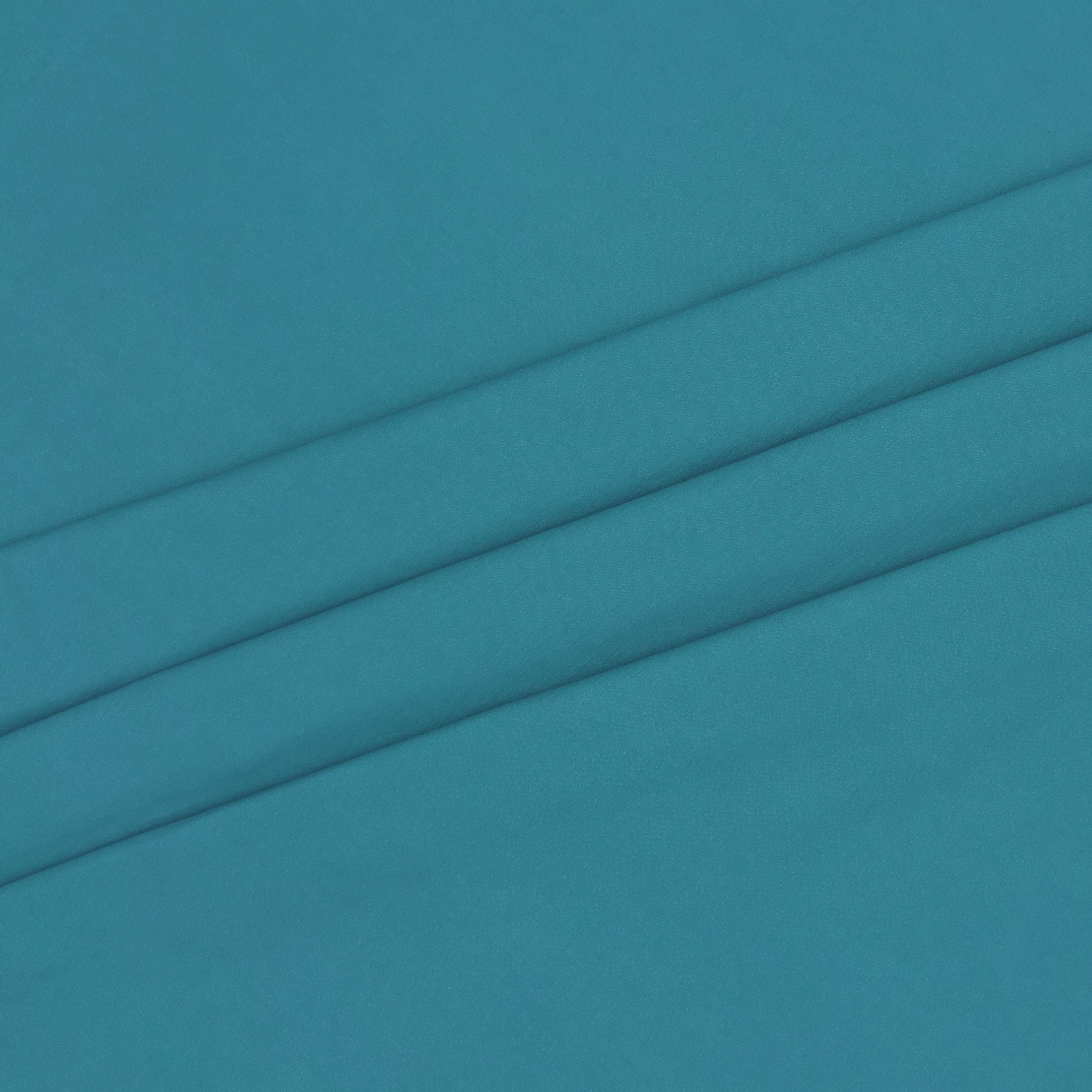 Waverly Inspirations 1 Yard Cut 100% Cotton Solid Fabric, Harbot Blue, 44" Wide for Quilting & Sewing