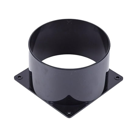

kesoto Air Vent Duct Connector Flange Ventilation Pipe Connector Gadget Replaces Ventilation System Plate Walls Air Tube Hose Flange 120mm