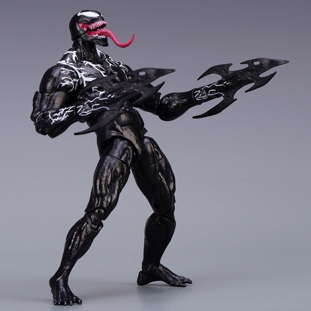 TIM Venom Action Figure Model Full Body Movable and Replaceable Heads, Weapons and Hands Exquisite Gift Box Set