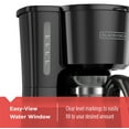 BLACK+DECKER 5Cup* Coffee Maker, Compact Design, Black, CM0700B