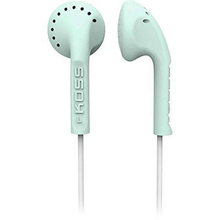 Koss KE10 Soft Sculpted Stereo Earbuds (Mint) - Walmart.com