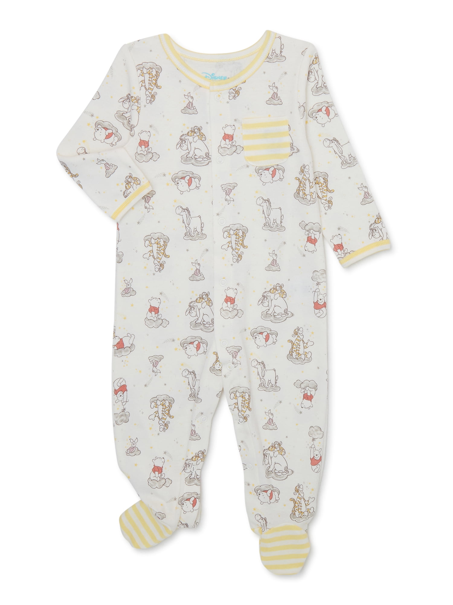 Disney Baby Wishes + Dreams Winnie The Pooh Baby Boys and Girls Unisex Sleep And Play, 1-Piece