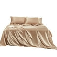 thumbnail image 1 of Plain Woolen Cloth Inlaid Four Piece Bed Set Bed Sheet Set, 1 of 5