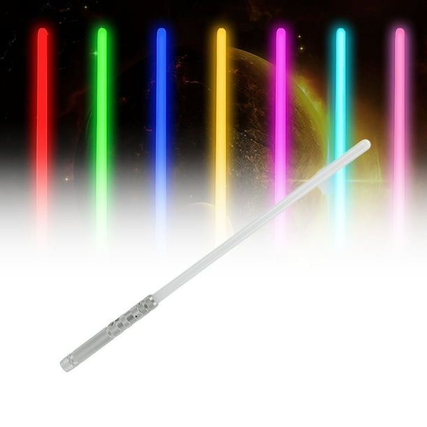 Espada De Luz LED Conde Metal De 7 Colores, Batería Recargable, Sonido Simulado, Interacción Entree Hijos, Capacidad De Reacción De Ejercicio, Capacidad De Equipo
