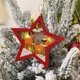 thumbnail image 1 of Decoraciones navideñas Luces LED Árbol colgante Adornos de Navidad Estrella Muñeco de nieve Regalos (Estilo 3), 1 of 4