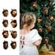 thumbnail image 4 of Christmas Tree Ornament Hollow Pinecone Decor with 3D Flat Acrylic Pendants for Holiday Home Party Gift Decorations Indoor Outdoor Festive, 4 of 4
