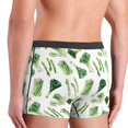 thumbnail image 4 of Men's Boxer Briefs, vegetable Asparagu Soft Comfy Mens Underwear Boxer Briefs Breathable With Widen Waist, 4 of 7