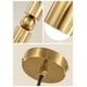 thumbnail image 2 of MINKUROW E27 Led Oro Nórdico Acrílico Lámpara de Iluminación Accesorio Moderno Suspensión Comedor Lámpara Cocina Dormitorio Lámpara de Noche Restaurante Luces oso de fresa Electrónica, 2 of 4