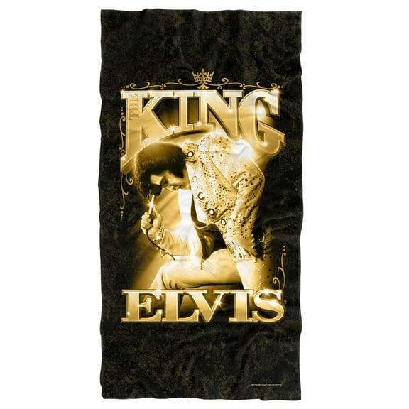 Elvis Presley The King Officially Licensed Beach Towel 30' X 60'