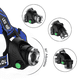 thumbnail image 4 of Canotagio Lampara Frontal para Cabeza Recargable. Linterna Minera para Cabeza o Casco con Intensidades de Luz. Para Ciclismo, Incluye Baterías y Cargador., 4 of 4