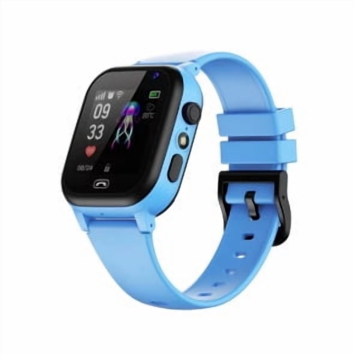 Kids Smart Watch, GPS Tracker Phone with HD Call, Waterproof Child Smartwatch for Boys Girls, Blue