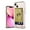 Clear, variant on SaniMore for iPhone 14 Plus 6.7" Translucent Glitter Case, Rugged PC Back & Soft TPU Bumpers Case with Card Slot Shockproof Protective Case for iPhone 14 Plus Women Ladies Girls, Black
