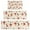 Beige Christmas Santa, variant on Beige Christmas Santa Pattern Kitchen Rugs Sets Of 3,Kitchen Runner Rugs Non Skid Washable,Decorative Kitchen Floor Mats for Kitchen,Sink,Laundry,17"x30" 17"x47" 17"x59"
