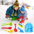 thumbnail image 3 of Kit de juguetes de nieve para invierno, marca Snowball Maker HUOGUO, con forma de animal, 3 of 5