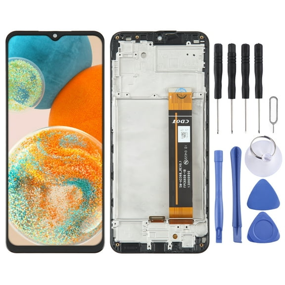 For Samsung Galaxy A23 5G SM-A236 LCD Screen Digitizer Full Assembly with Frame For Samsung Galaxy A23 5G SM-A236