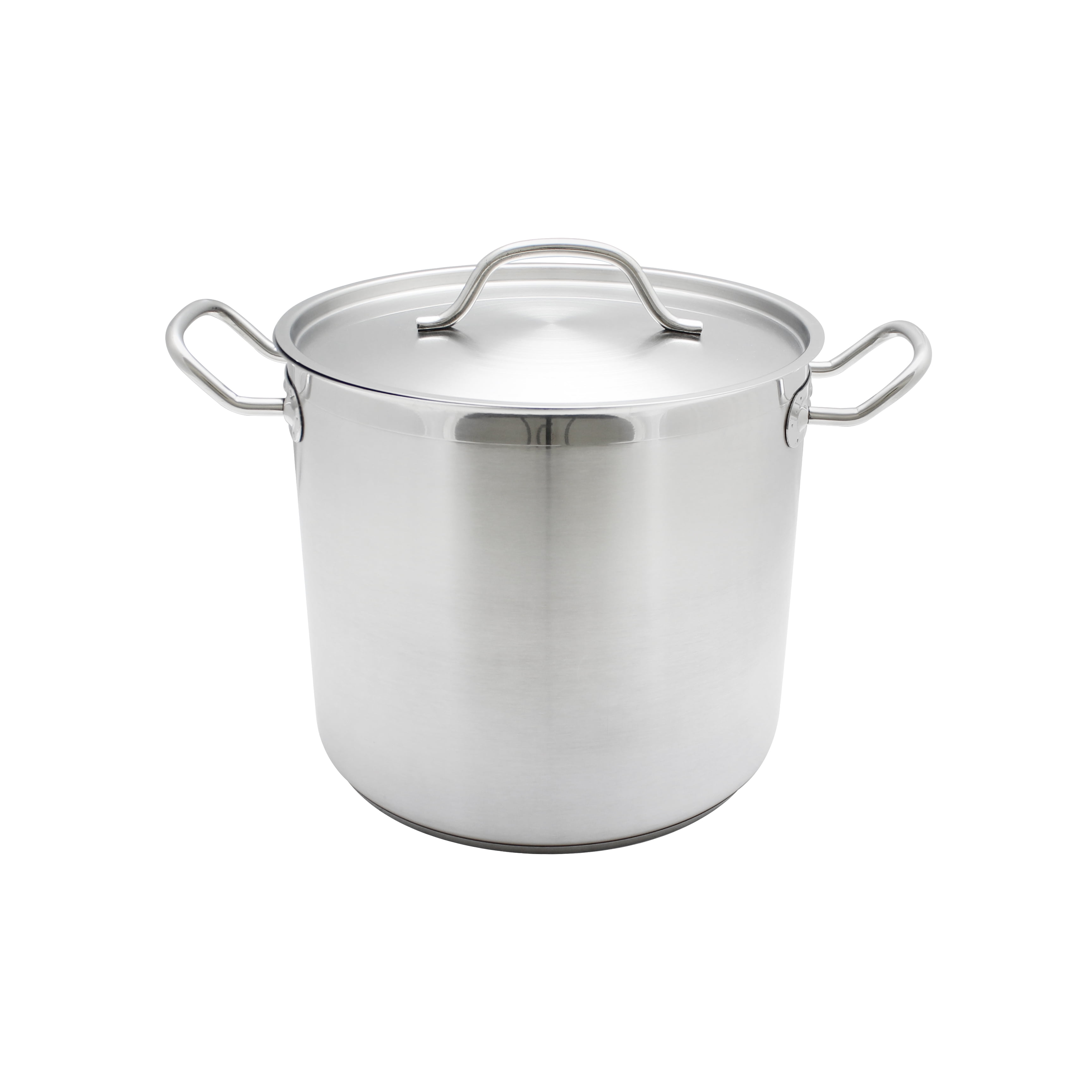 Prime Pacific 100 Quart Heavy Duty Stainless Steel Stock Pot and Steamer Tray 