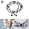 thumbnail image 5 of Luxtrada Extra Long Stainless Steel Shower Hose Handheld Tub Replacement Bathroom 2m/6.6 Ft/79inch, 5 of 8