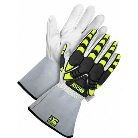 

Bdg Leather Gloves Goatskin White M PR 20-9-1875-XL