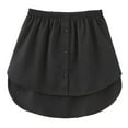 thumbnail image 1 of Shirt Extenders Layering Fake Top Lower Sweep Shirt Extender Asjustable Mini Skirt For Women, 1 of 3