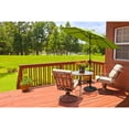 thumbnail image 2 of California Umbrella 9' Casa Olefin Tilt Crank Lift Patio Umbrella in Fern, 2 of 5