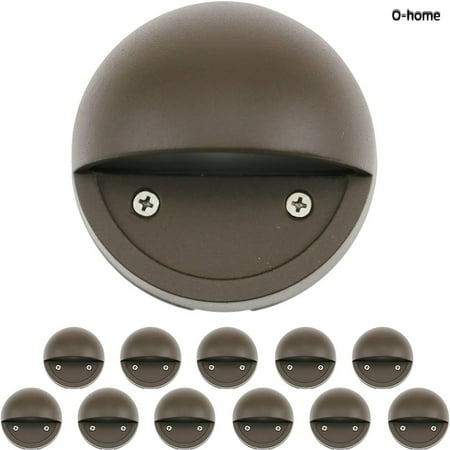 

LED Low Voltage Landscape Cast-Aluminum Deck and Step Lights