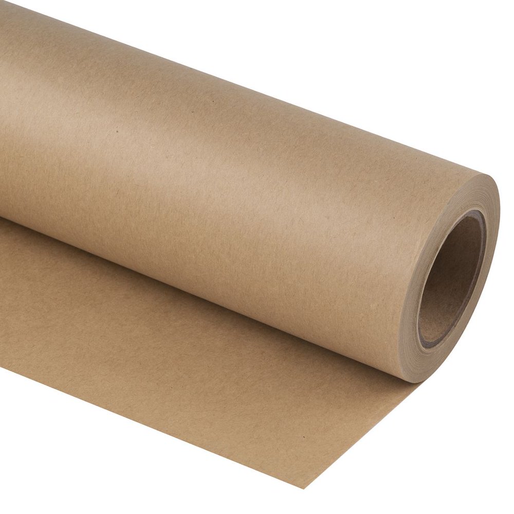 WRAPAHOLIC Kraft Poly Coated Freezer Paper Roll for Wrapping Meat