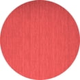 thumbnail image 1 of Ahgly Company Indoor Round Abstract Red Contemporary Area Rugs, 6' Round, 1 of 4
