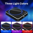 thumbnail image 2 of BN-LINK Coffee Mug Warmer with Light, Electric Cup Warmer for Desk with 3 Temperature Settings, Auto Shut Off, Beverage Warmer for Heating Coffee, Milk, Tea and Hot Chocolate(Black), 2 of 9
