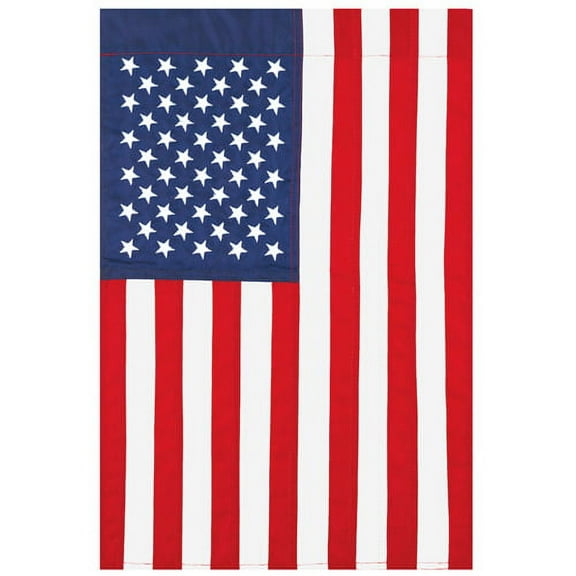 Applique American Flag 9598 Decorative Flag